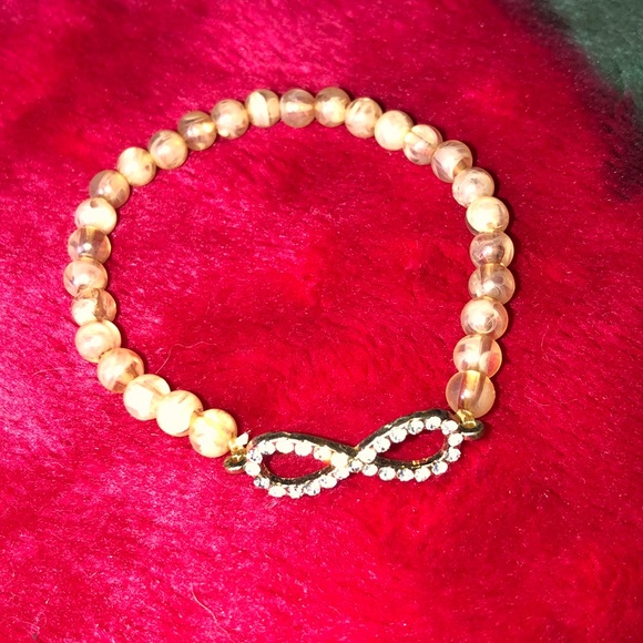Infinity Bead Bracelet - Picture 1 of 2